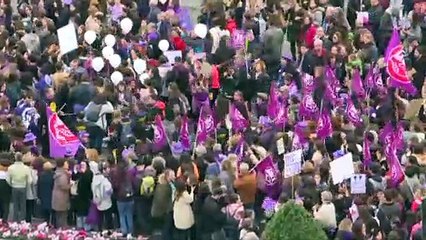 El feminismo vuelve a las calles de Madrid pero con menos fuerza