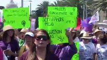 América Latina levanta la voz en marchas que exigen igualdad en el Día de la Mujer