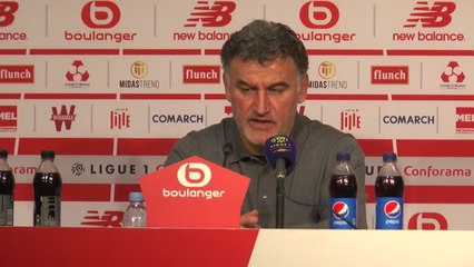 28e j. - Galtier : "L'OM est trop loin de nous, mais avec l'OL, tout peut arriver pour remonter sur Rennes"