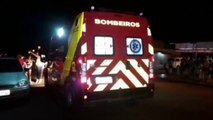 Jovem fica ferido ao bater em carro estacionado no Florais do Paraná