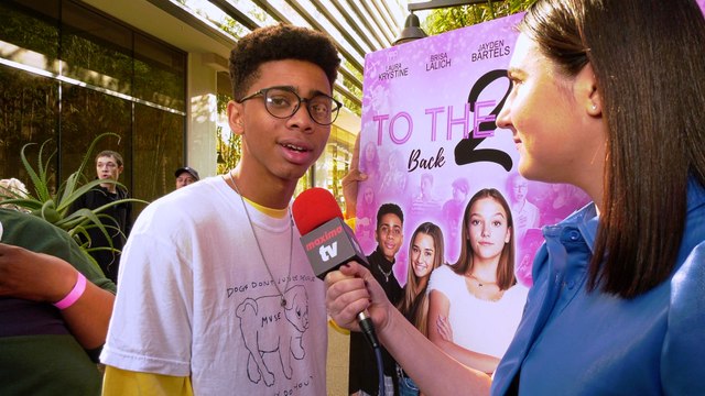 Bryce Xavier Interview To The Beat! Back 2 School Premiere Red Carpet