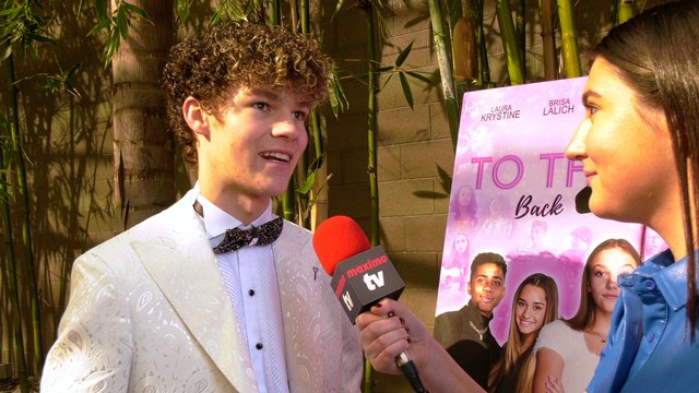 Hayden Summerall Interview To The Beat! Back 2 School Premiere Red Carpet