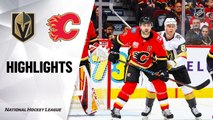 NHL Highlights | Golden Knights @ Flames 3/08/2020