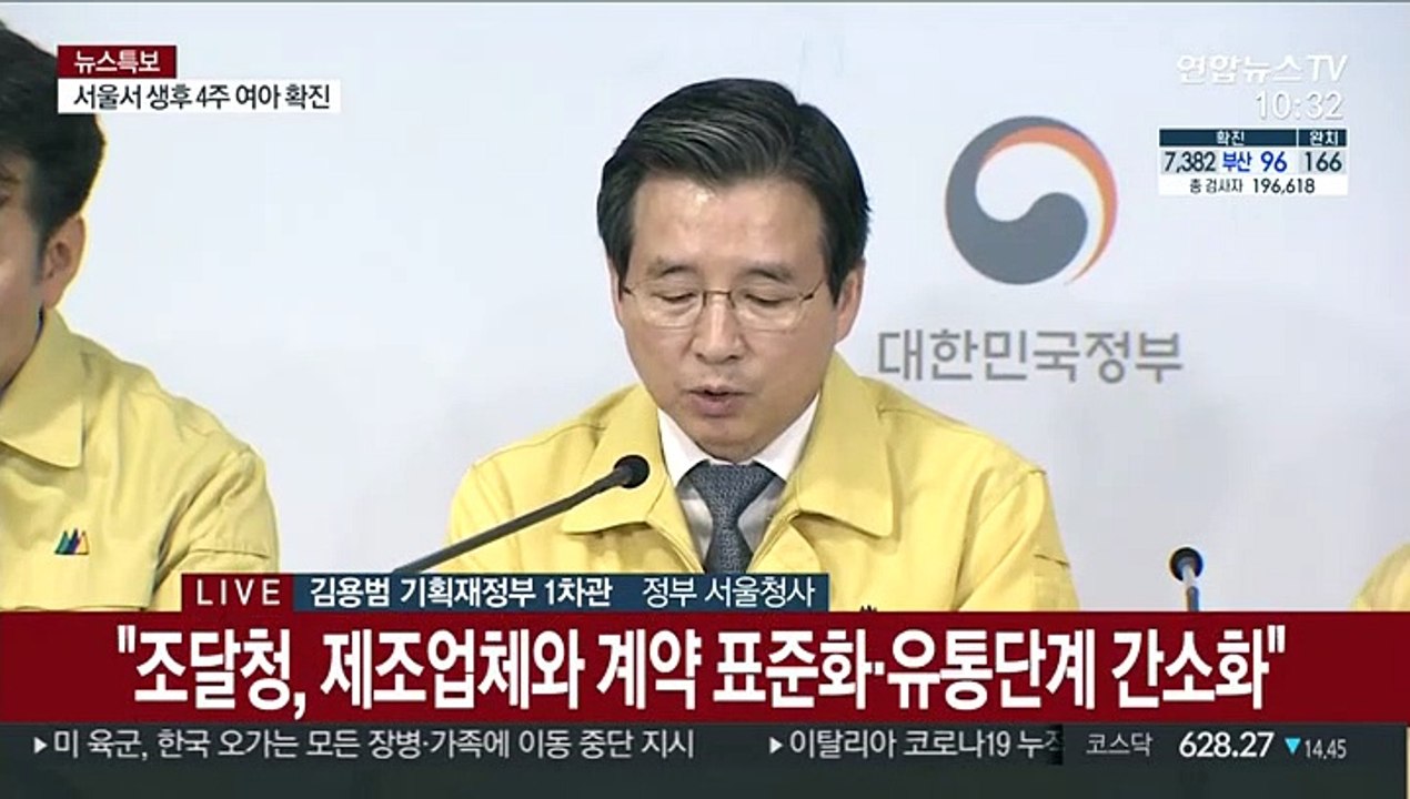[현장연결] 정부, '마스크 구매 5부제' 시행 브리핑