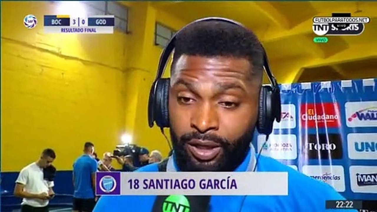 Boca Juniors 3 - 0 Godoy Club en La Bombonera Superliga Argentina 2019/2020