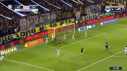 Download Video: Boca Juniors 3 - 0 Godoy Club en La Bombonera Superliga Argentina 2019/2020