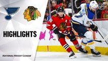 NHL Highlights | Blues @ Blackhawks 3/08/2020