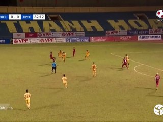 Siêu phẩm của Mpande giúp Hải Phòng giành 3 điểm trước Thanh Hóa | VPF Media
