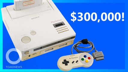 Ultra-rare Nintendo PlayStation sells for $300,000