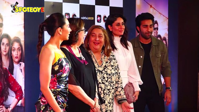 Kareena Kapoor, Karisma Kapoor, Aditya Roy Kapur & Others Attend A Screening Of 'Mentalhood'