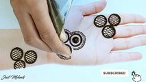 Very Easy trick mehndi design for front hands - Beautiful and simple mehndi design 2022