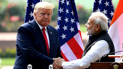 US President Trump's visit to India: trade and security discussed