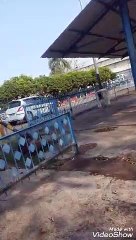 Street Poll Light & Home Area View