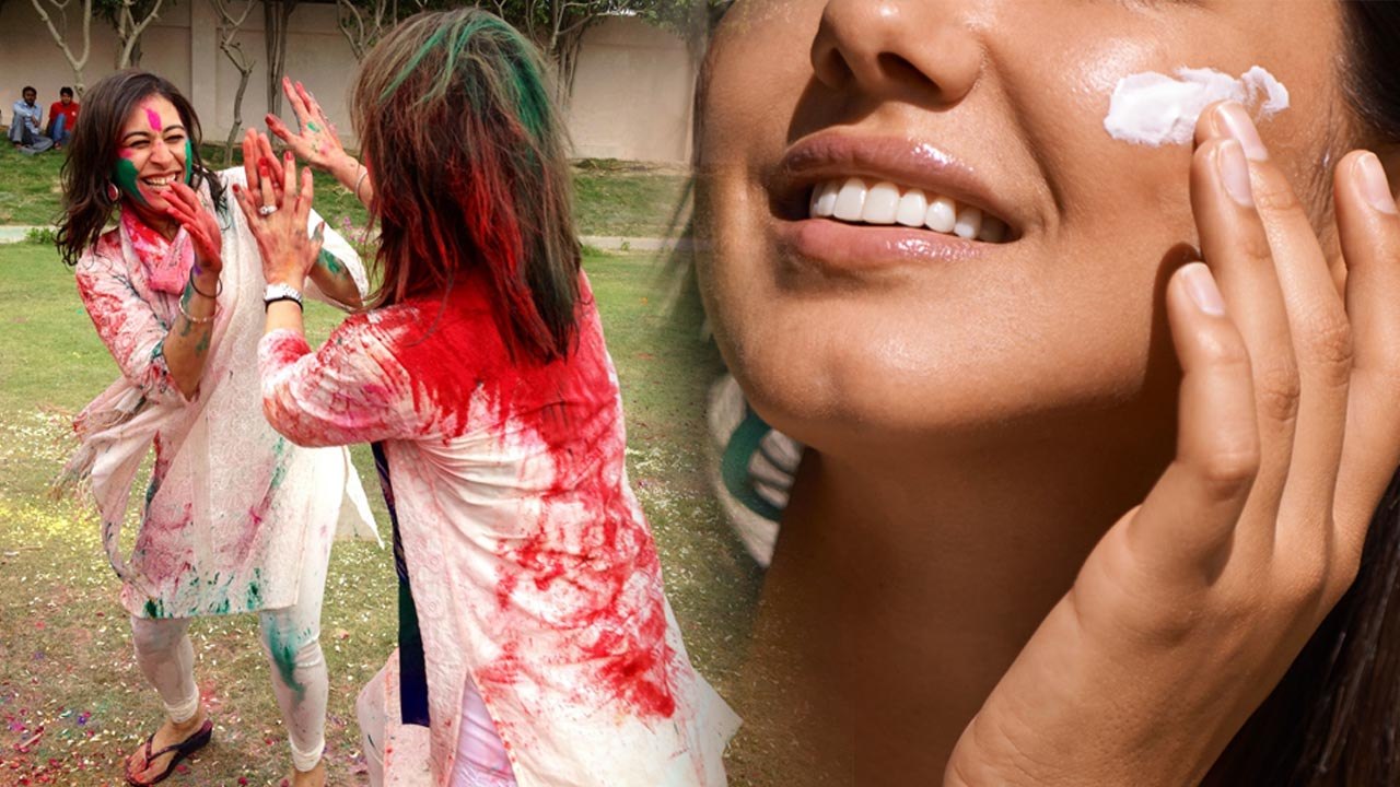 Holi Skin Care : 9 Tips जो आपकी स्किन और बालों का रंगों से करेंगे बचाव  | Holi Skin Care | Boldsky