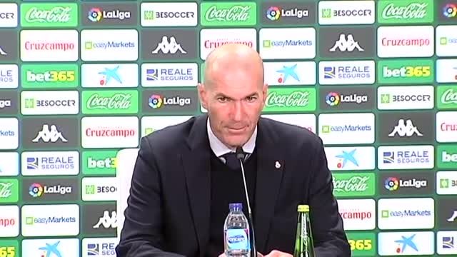 Zidane: Hicimos un mal partido desde el inicio hasta el final