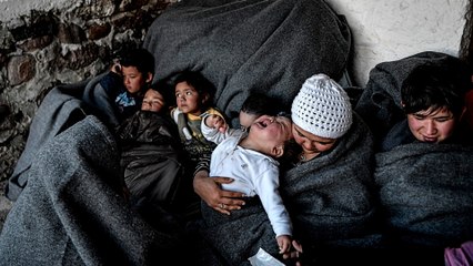 Refugee shelter burns as Greece rolls out new asylum restrictions