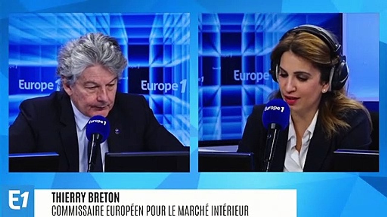 "Les frontières de l’Union européenne ne sont pas ouvertes", rappelle Thierry Breton à Erdogan