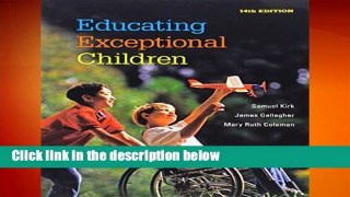 Educating Exceptional Children  Review