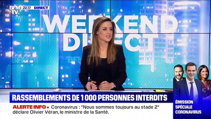 Rassemblements de 1 000 personnes interdits (2/4) - 08/03