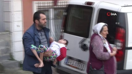 Şişli’de korku dolu anlar...Yangından çocuklarıyla kaçtılar