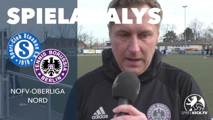 Download Video: Die Spielanalyse | SC Staaken - Tennis Borussia Berlin (NOFV-Oberliga Nord)