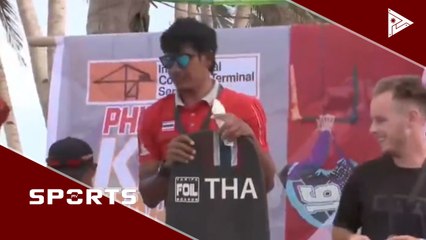 Top thai kiteboarder, pinagharian ang PKA Tour Hydrofoil event