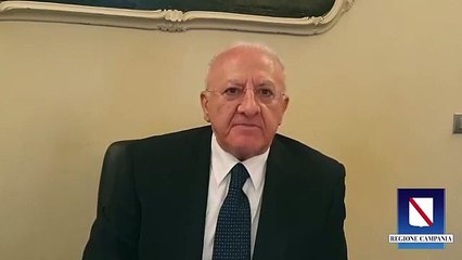 De Luca si appella ai campani- Problema serio, limitate contatti sociali (07.03.20)