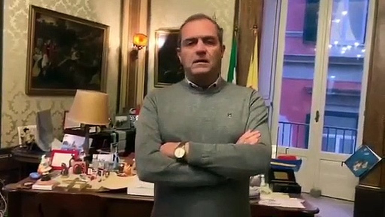 De Magistris - Un appello a chi è venuto in queste ore al Sud dalle zone rosse (08.03.20)