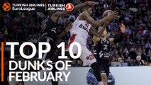 Turkish Airlines EuroLeague, Top 10 Dunks of February!
