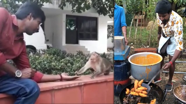 Soori Playing With Monkey | Shoot Days | Soori Vetrimaran