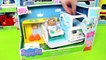 Peppa Pig unboxing: todos los vehículos de juguete con Fireman George, Camper, Rocket and ambulancia para niños