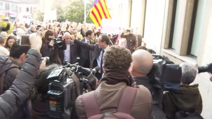 Rull, recibido como un héroe en su trabajo en Mutua Terrasa