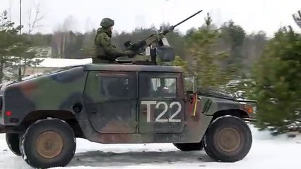 Soldiers from Several Nations Iron Sword DV Day and Closing Ceremony -