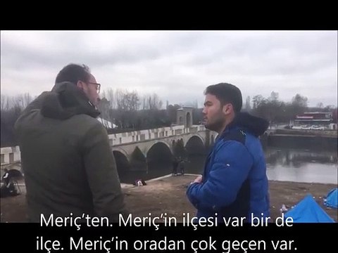 A Haber iş başında! Türkiye - Yunanistan sınırında skandal görüntüler