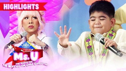 Yorme reveals the name of his foe | It's Showtime Mini Miss U