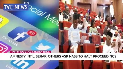 Amnesty International, SERAP, others ask NASS to halt debate on social media bill