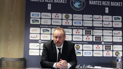 Conférence de presse après match NRB - Landerneau