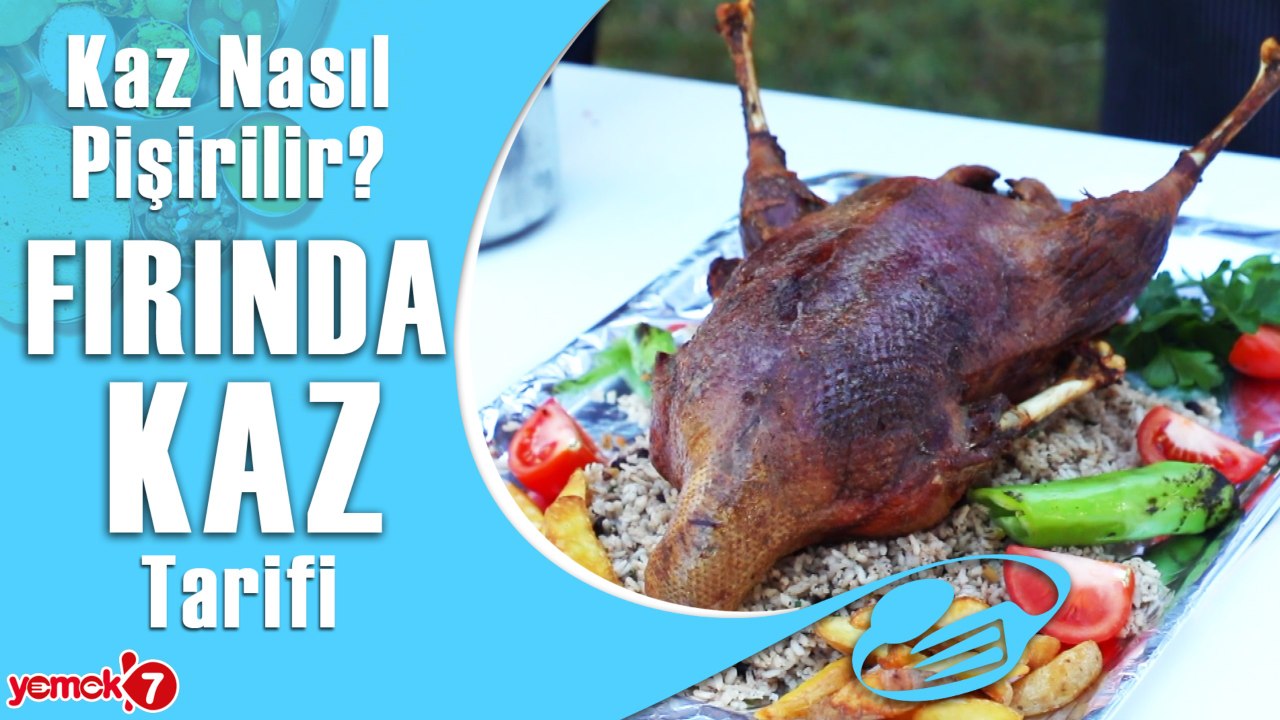 Kaz Nasıl Pişirilir? Nar Gibi Kızaran Fırında K...