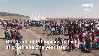 Ethiopians mourn Boeing MAX crash victims a year on from disaster
