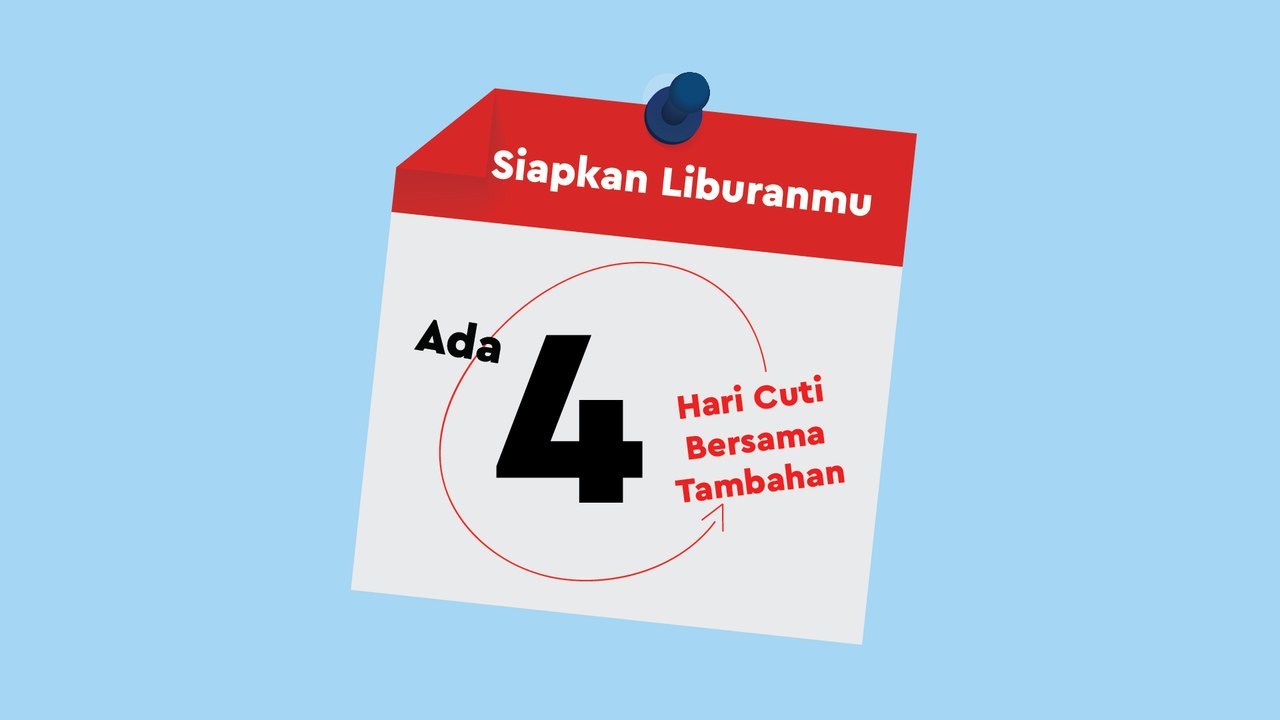 Asyik, Liburan Tahun 2020 Bakal Lebih Panjang 4 Hari