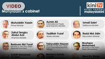 Muhyiddin unveils cabinet, no DPM