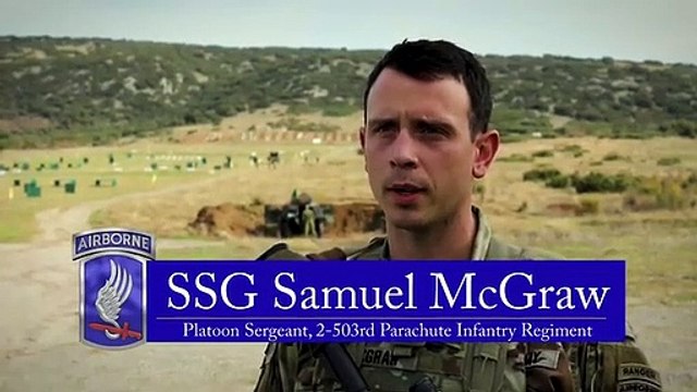 US Sky Soldiers - 503rd Parachute Infantry Regiment (Airborne) Live Munitions