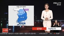 [날씨] 내일 전국 봄비, 고온 꺾여…미세먼지 '나쁨'