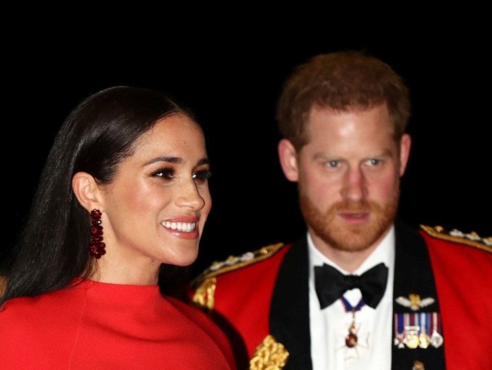 Meghan und Harry zum Abschied im Partnerlook