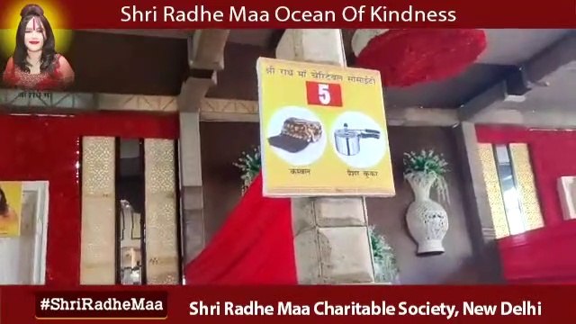 3rd March, 2020, New Delhi: Grand Donation Drive - Shri Radhe Maa Charitable Society