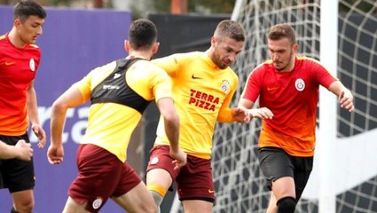Galatasaray antrenmanında Adem Büyük sakatlandı