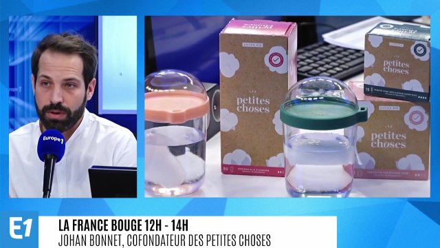 La France bouge : Johan Bonnet, cofondateur Les petites choses, marque de protection hygiénique 100% biodégradable et sans perturbateurs endocriniens