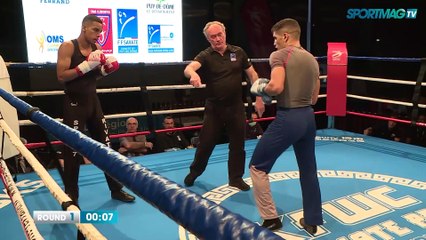Tournoi de Savate de Clermont-Ferrand : Yoann Trille vs Amin Elbaz