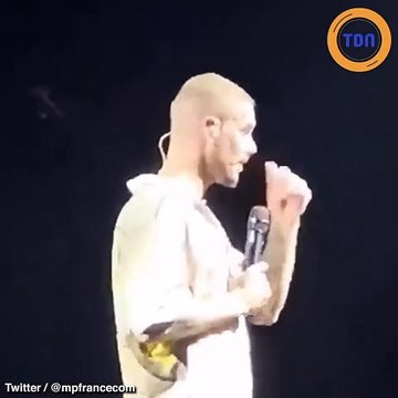Matt Pokora craque en plein concert et dévoile la raison de ses pleurs