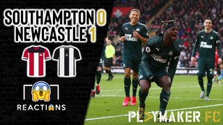 Reactions | Southampton 0-1 Newcastle: Magpies close in on 